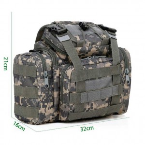 СУМКА ПОЯСНАЯ Molle Utility Gear Assault BS0013 Черная [Anbison Sports]